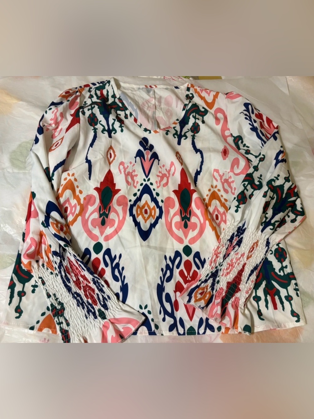 SHEIN NWOT silky blouse